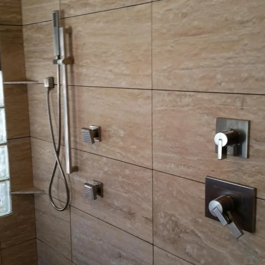 Shower fixture installation for Water Heater Replacement in McDonough